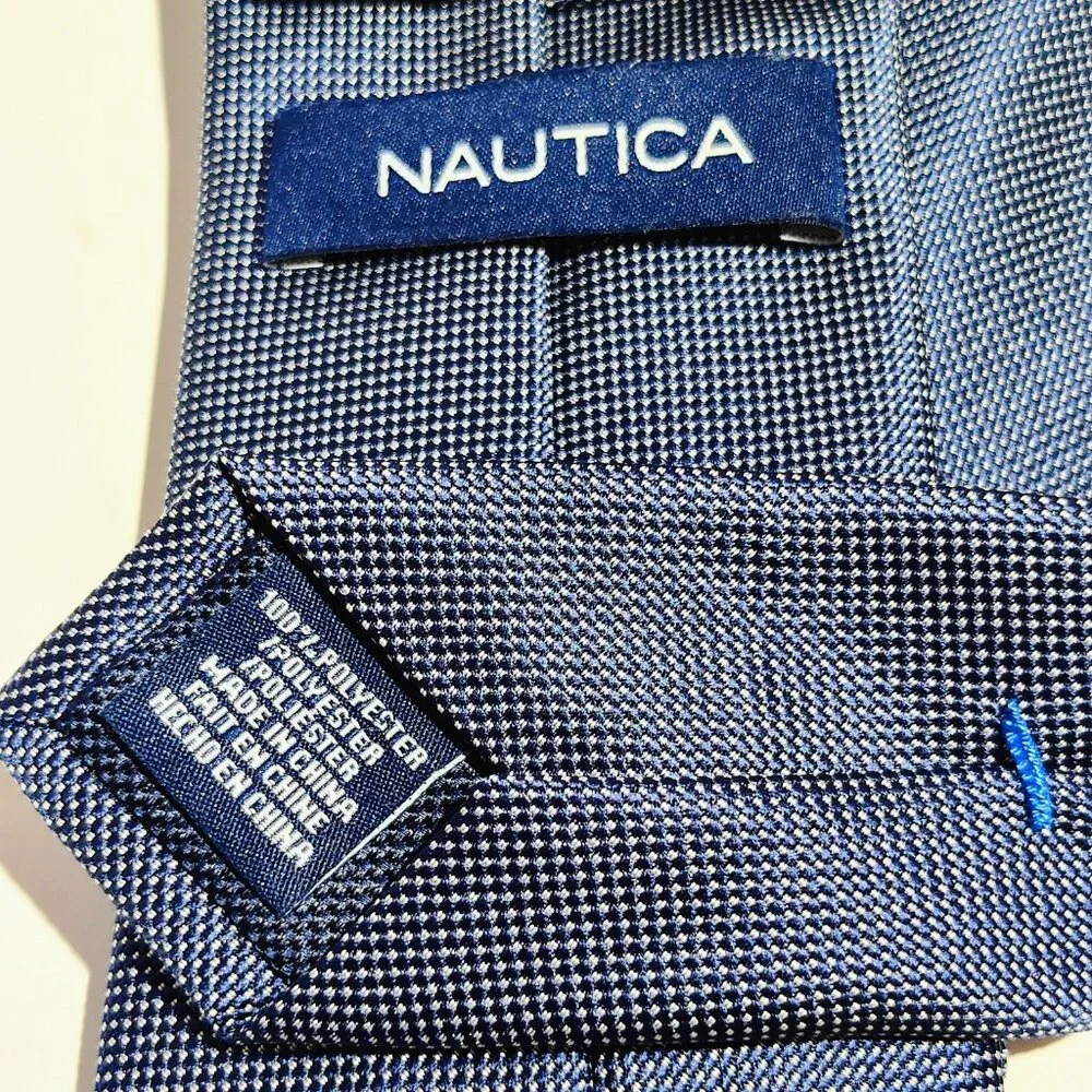 Nautica Men's Blue‎ Polyester Tie
